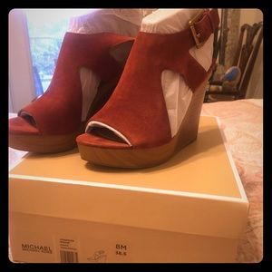 COPY - Michael Kors Josephine Wedges size 8.